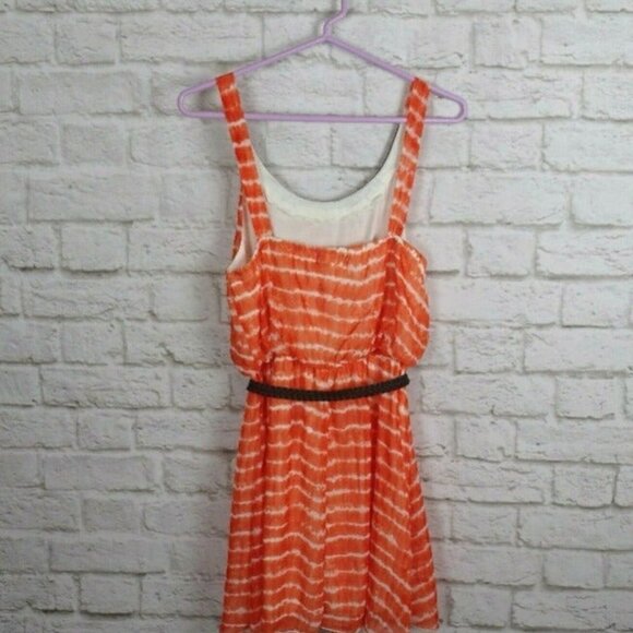 NWT Three Pink Hearts Dress Party Cocktail Prom - Picture 3 of 12